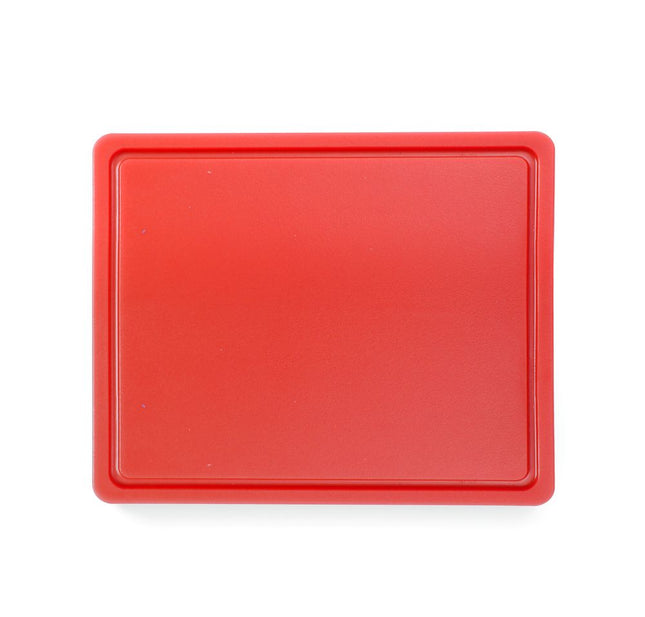 HENDI Schneidbretter HACCP Gastronorm 1 / 2 – GN 1 / 2 – Rot – 325 × 265 mm – Rechteckig – Produktansicht