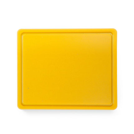 HENDI Schneidbretter HACCP Gastronorm 1 / 2 – GN 1 / 2 – Gelb – 325 × 265 mm – Rechteckig – Produktansicht