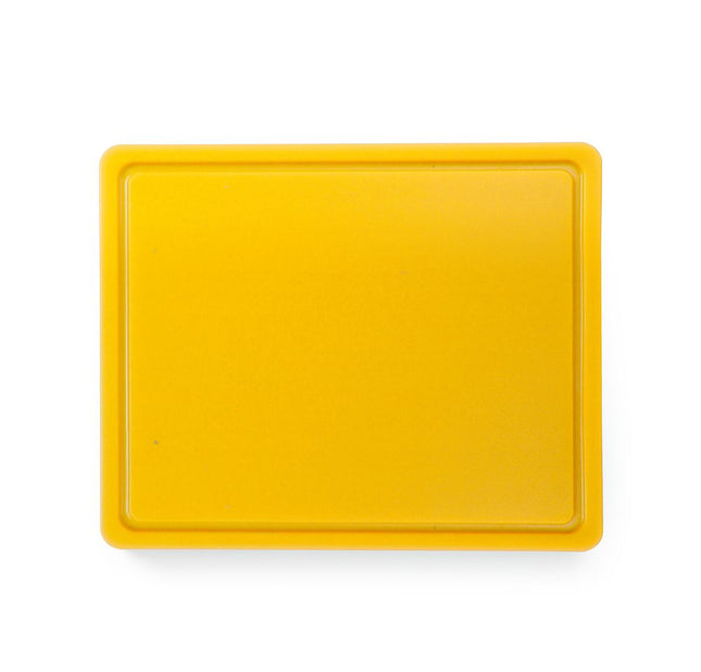 HENDI Schneidbretter HACCP Gastronorm 1 / 2 – GN 1 / 2 – Gelb – 325 × 265 mm – Rechteckig – Produktansicht