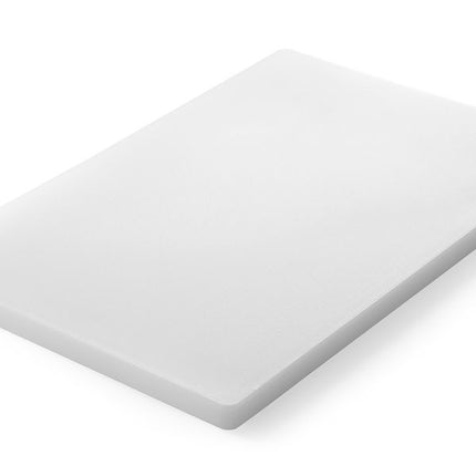HENDI Schneidebrett – Weiß – 600 × 400 mm – Produktansicht