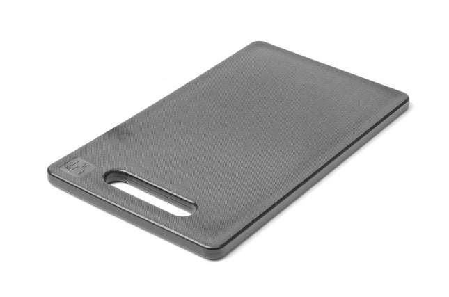 HENDI Schneidbrett mit Griff – Schwarz – 300 × 200 mm – Rechteckig – Produktansicht