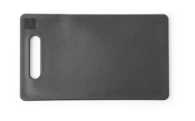 HENDI Schneidbrett mit Griff – Schwarz – 250 × 150 mm – Rechteckig – Produktansicht