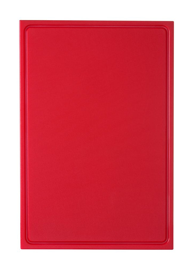 HENDI Schneidbrett HACCP 600x400 – Rot – 600 × 400 mm – Dicke 25 mm  – Produktansicht
