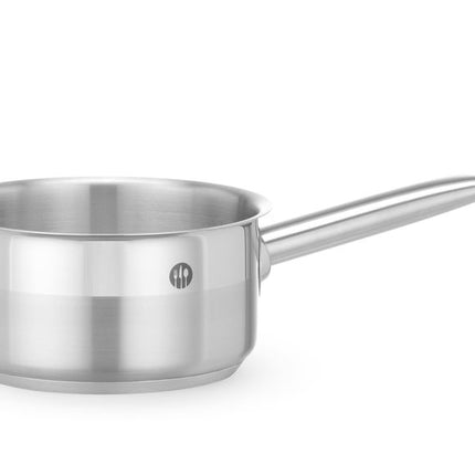 HENDI Kasserolle - ohne Deckel – Profi Line – 1 l – Ø 140 × H 70 mm – Produktansicht