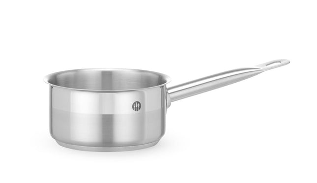 HENDI Kasserolle - ohne Deckel – Profi Line – 1 l – Ø 140 × H 70 mm – Produktansicht