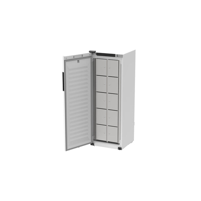 Rieber multipolar® 380 - 10 Fächer - Tür li – Perspektivansicht
