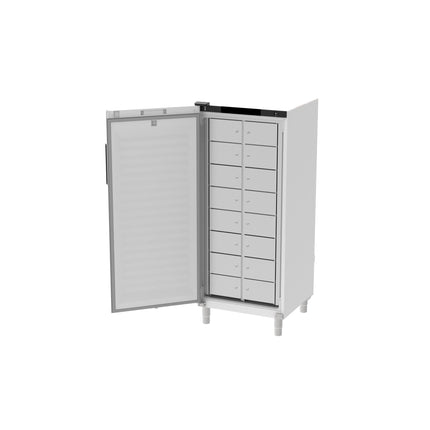 Rieber multipolar® 481 - 16 Fächer - Tür li – Perspektivansicht