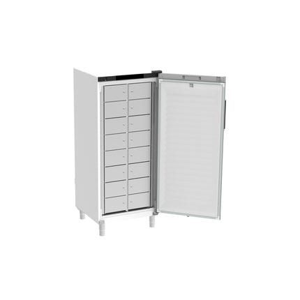 Rieber multipolar® 481 - 16 Fächer - Tür re – Perspektivansicht
