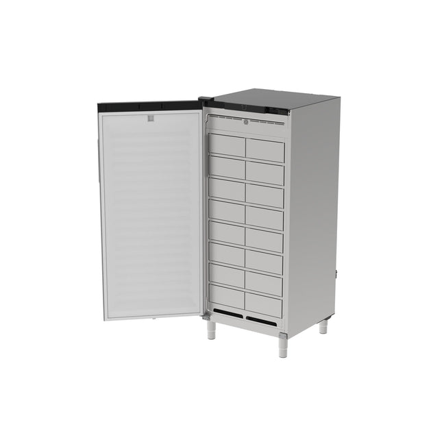Rieber multipolar® CONNECT 16 Fächer-Tür links – Perspektivansicht