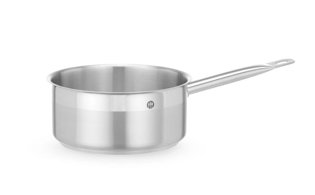 HENDI Kasserolle - ohne Deckel – Profi Line – 2.8 l – Ø 200 × H 90 mm – Produktansicht