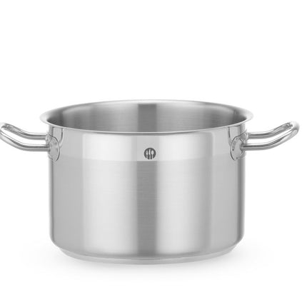 HENDI Kochtopf –  mittel - ohne Deckel – Profi Line – 4 l – Rund – Ø 200 × H 130 mm – Produktansicht