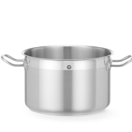 HENDI Kochtopf –  mittel - ohne Deckel – Profi Line – 6 – 7 l – Rund – Ø 240 × H 150 mm – Produktansicht