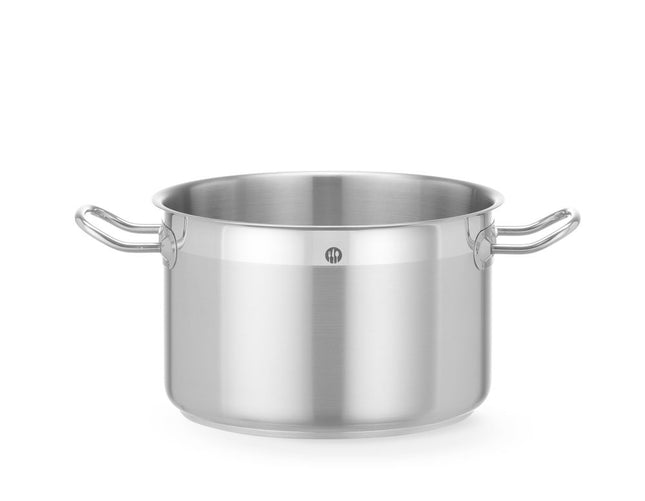 HENDI Kochtopf –  mittel - ohne Deckel – Profi Line – 6 – 7 l – Rund – Ø 240 × H 150 mm – Produktansicht