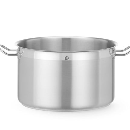 HENDI Kochtopf –  mittel - ohne Deckel – Profi Line – 15 – 1 l – Rund – Ø 320 × H 190 mm – Produktansicht