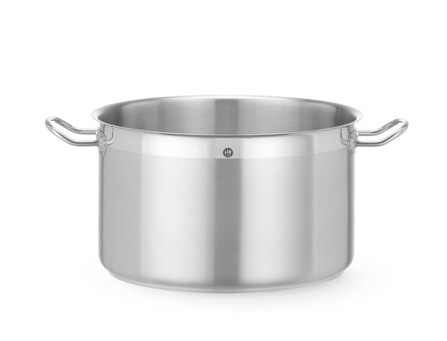 HENDI Kochtopf –  mittel - ohne Deckel – Profi Line – 15 – 1 l – Rund – Ø 320 × H 190 mm – Produktansicht