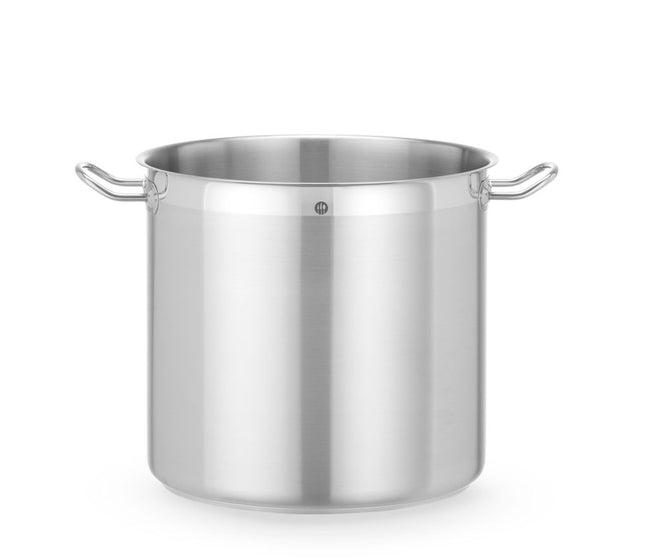 HENDI Kochtopf –  hoch - ohne Deckel – Profi Line – 24 l – Rund – Ø 320 × H 300 mm – Produktansicht