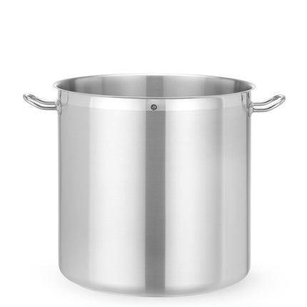 HENDI Kochtopf –  hoch - ohne Deckel – Profi Line – 50 l – Rund – Ø 400 × H 400 mm – Produktansicht