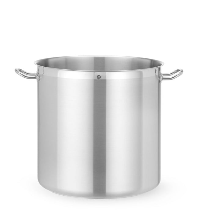 HENDI Kochtopf –  hoch - ohne Deckel – Profi Line – 50 l – Rund – Ø 400 × H 400 mm – Produktansicht