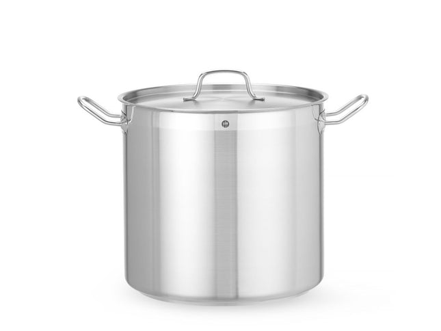 HENDI Schmortopf hoch - mit Deckel – Profi Line – 24 l – Ø 320 × H 300 mm – Produktansicht