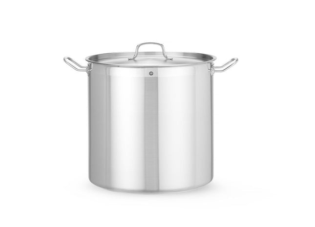 HENDI Schmortopf hoch - mit Deckel – Profi Line – 36.5 l – Ø 360 × H 360 mm – Produktansicht