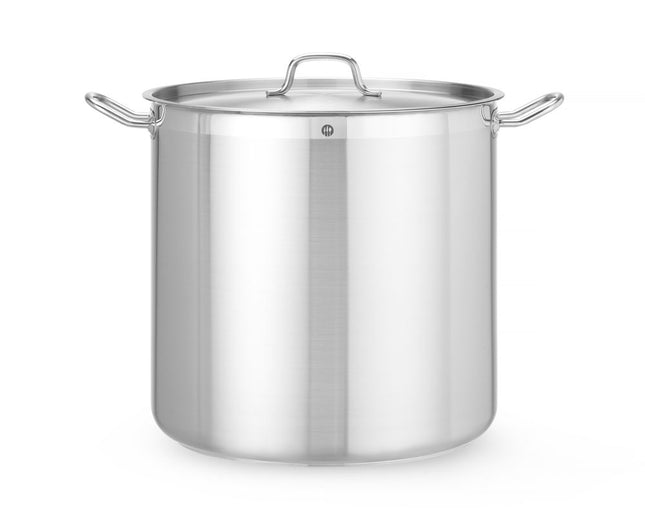 HENDI Schmortopf hoch - mit Deckel – Profi Line – 50 l – Ø 400 × H 400 mm – Produktansicht