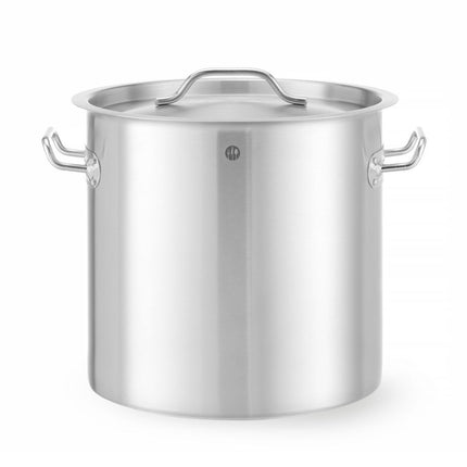 HENDI Hoher Schmortopf – mit Deckel – Budget Line – 17 l – Ø 280 × H 280 mm – Produktansicht