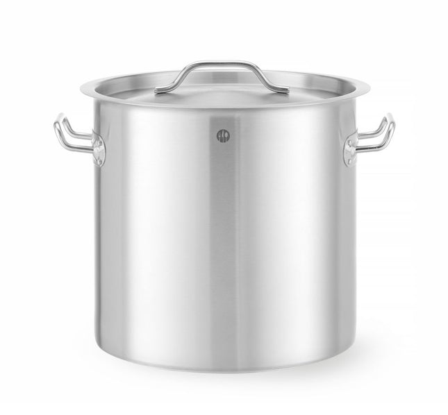 HENDI Hoher Schmortopf – mit Deckel – Budget Line – 17 l – Ø 280 × H 280 mm – Produktansicht