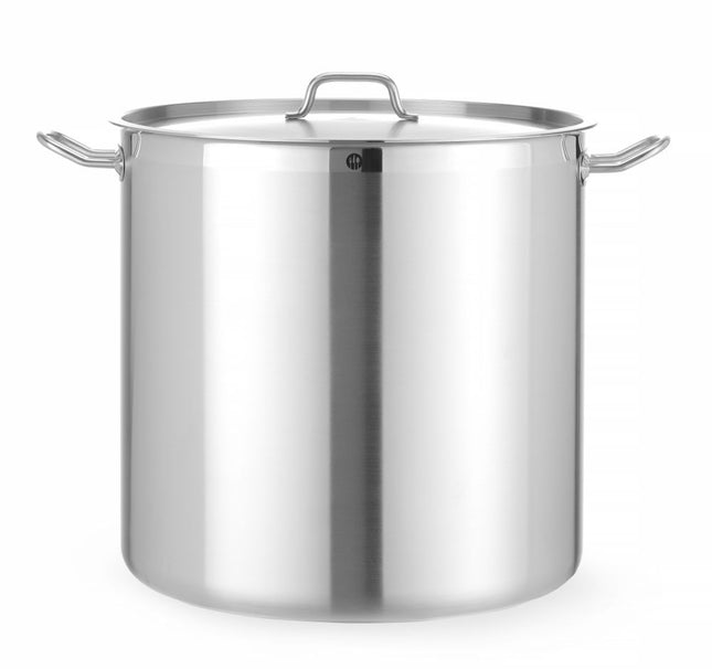 HENDI Schmortopf hoch - mit Deckel – Profi Line – 71 l – Ø 450 × H 450 mm – Produktansicht
