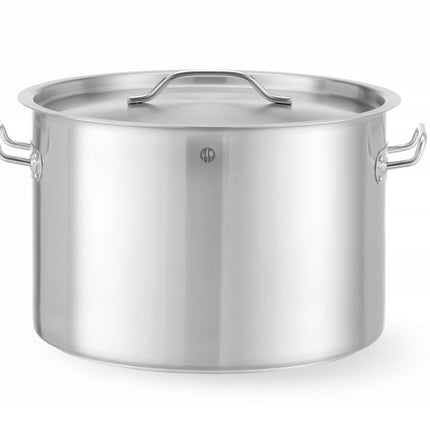 HENDI Hoher Schmortopf – mit Deckel – Budget Line – 36 l – Ø 360 × H 360 mm – Produktansicht