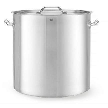 HENDI Hoher Schmortopf – mit Deckel – Budget Line – 98 l – Ø 500 × H 500 mm – Produktansicht
