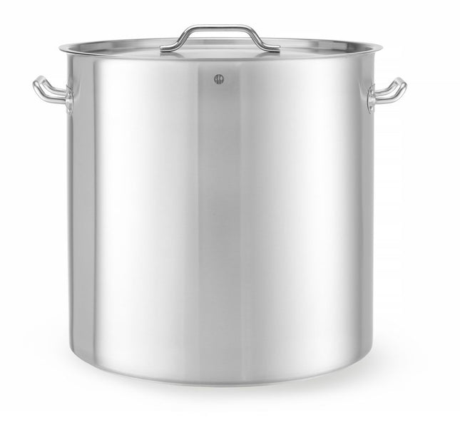 HENDI Hoher Schmortopf – mit Deckel – Budget Line – 98 l – Ø 500 × H 500 mm – Produktansicht