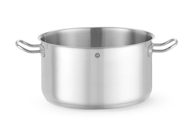 HENDI Schmortopf Mittel - ohne Deckel – Kitchen Line – 9.4 l – Ø 280 × H 155 mm – Produktansicht