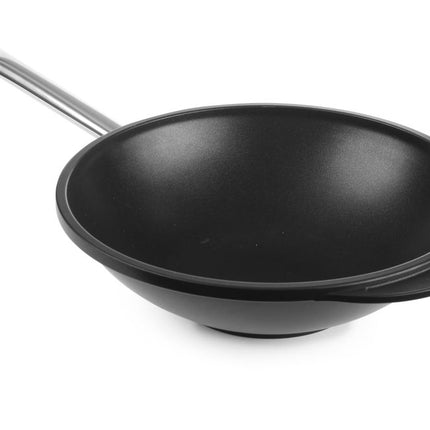 HENDI Wokpfanne Titanium Professional – Titanium professional – Ø 320 × H 100 mm – Produktansicht