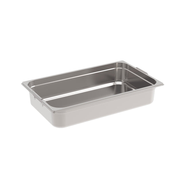 Rieber GNONE®-Behälter 1/1 100 - Fallgriffe – Perspektivansicht