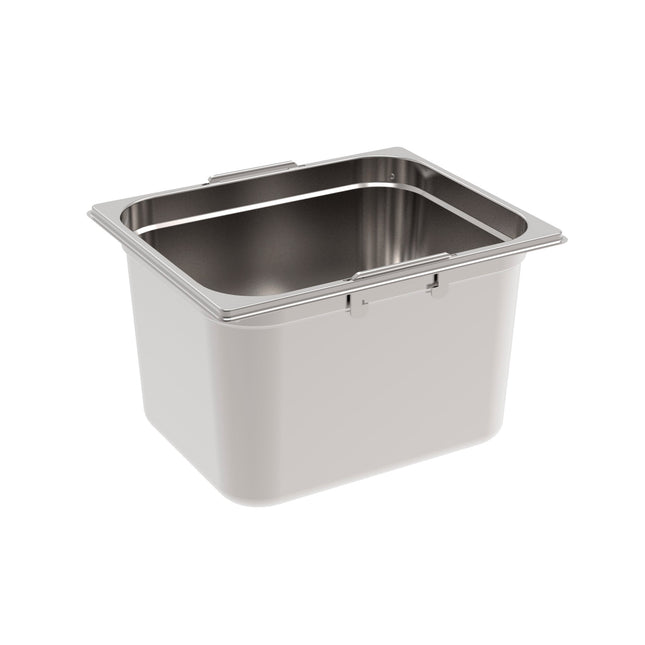 Rieber GNONE®-Behälter 1/2 200 - Fallgriffe – Perspektivansicht