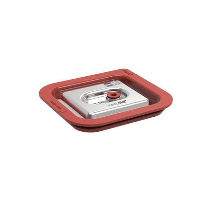 Rieber vaculid® Deckel 1/6 rot – Perspektivansicht