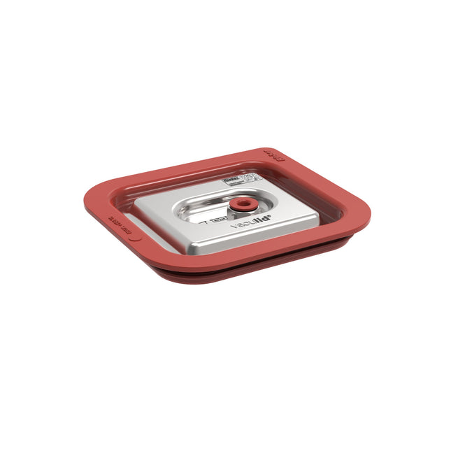 Rieber vaculid® Deckel 1/6 rot – Perspektivansicht