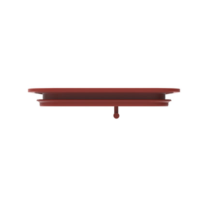 Rieber vaculid® Deckel 1/6 rot – Frontansicht