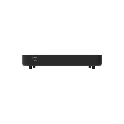 Rieber K|POT® 1/1-passiv schwarz – Frontansicht