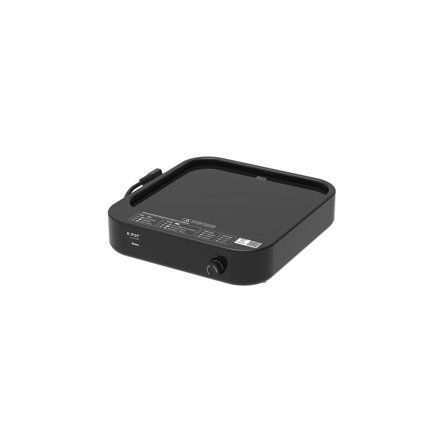 Rieber K|POT® 2/3-ck-1600 schwarz – Perspektivansicht