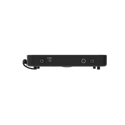 Rieber K|POT® CONNECT 1/1-ck-2200-2Z schwarz – Frontansicht
