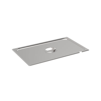 Rieber GN-Flachdeckel 1/1 - Löffelausschnitt – Perspektivansicht