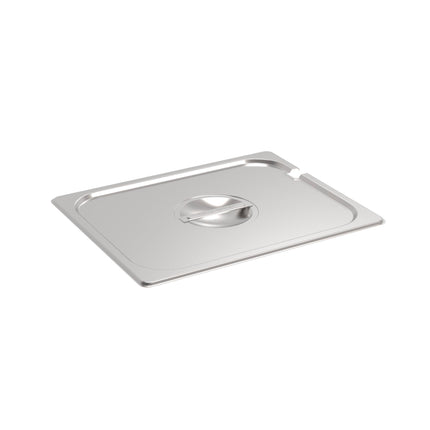 Rieber GN-Flachdeckel 1/2 - Löffelausschnitt – Perspektivansicht