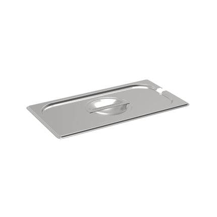 Rieber GN-Flachdeckel 1/3 - Löffelausschnitt – Perspektivansicht