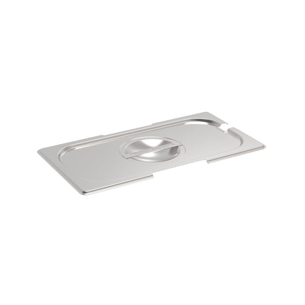 Rieber GN-Flachdeckel 1/3 Löffe.-&Grif.ausschn. – Perspektivansicht