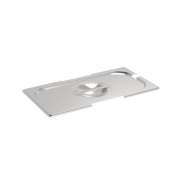 Rieber GN-Flachdeckel 1/3 Löffe.-&Grif.ausschn. – Perspektivansicht