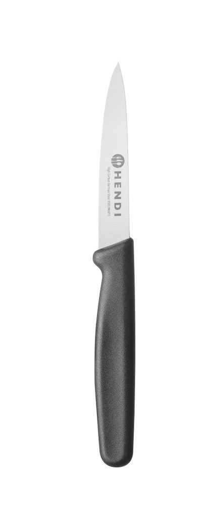 HENDI Gemüsemesser spitz – Schwarz – 192 mm – Produktansicht