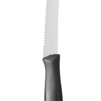 HENDI Tomatenmesser – Schwarz – 214 mm – Produktansicht