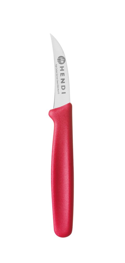 HENDI Tourniermesser – Rot – Produktansicht