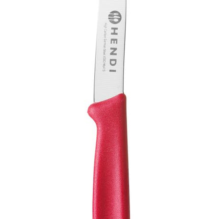 HENDI Gemüsemesser – Rot – Produktansicht